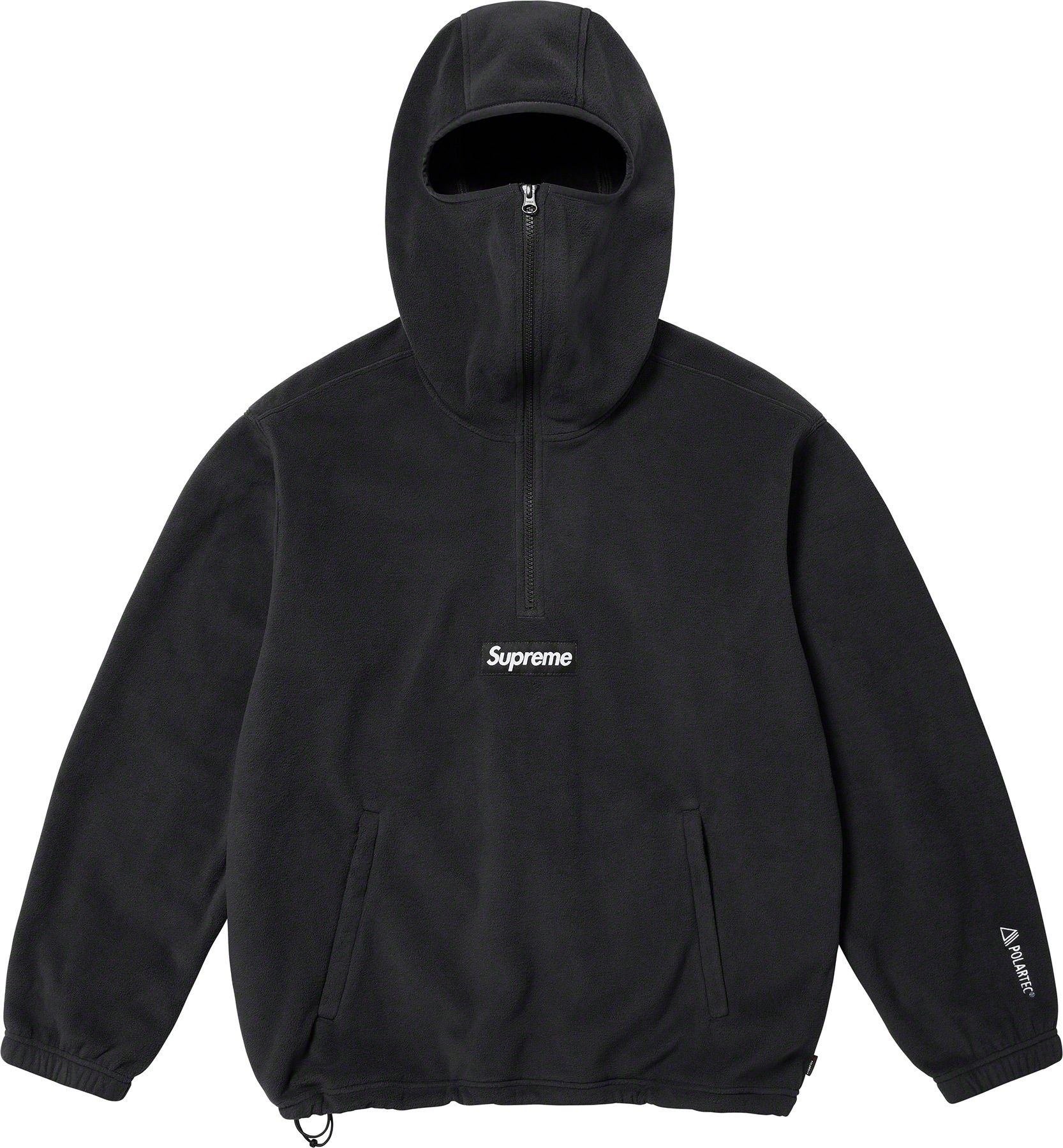 Polartec® Facemask Half Zip Hooded Sweatshirt view 13